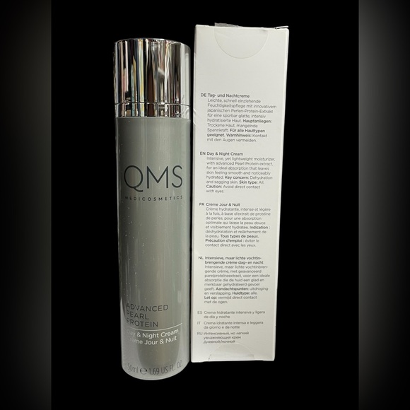 QMS Advanced Pearl Protein Day & Night Cream FULL Size NIB MSRP $355 - Picture 2 of 2